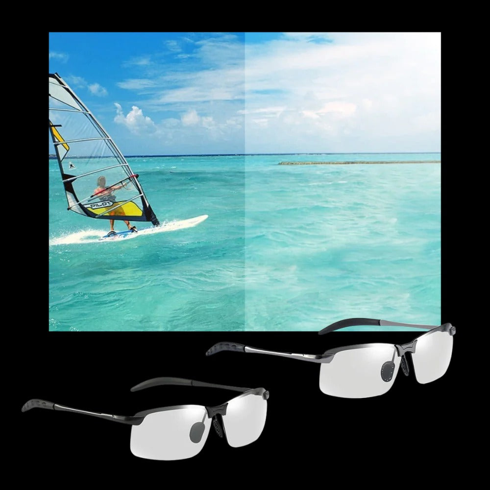 Photochromic UV Sunglasses For Men